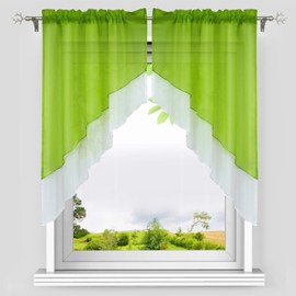 Heichkell voile panel curtain set, 2 pieces