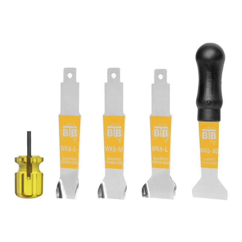 Equal-i-zer BTB Winged PINCHWELD Preparation KIT, Windscreen Scraper and Blades