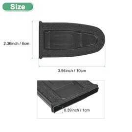 M METERXITY 2-Pack Chainsaw Chain Cover 4 Inch Plastic Chainsaw Scabbard Cover Chainsaw Bar Cover for 4" Garden Chainsaw Protective Cover