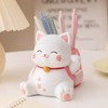Cat Pen Holder Multipurpose Resin Innovative Cute Pencil Holder for