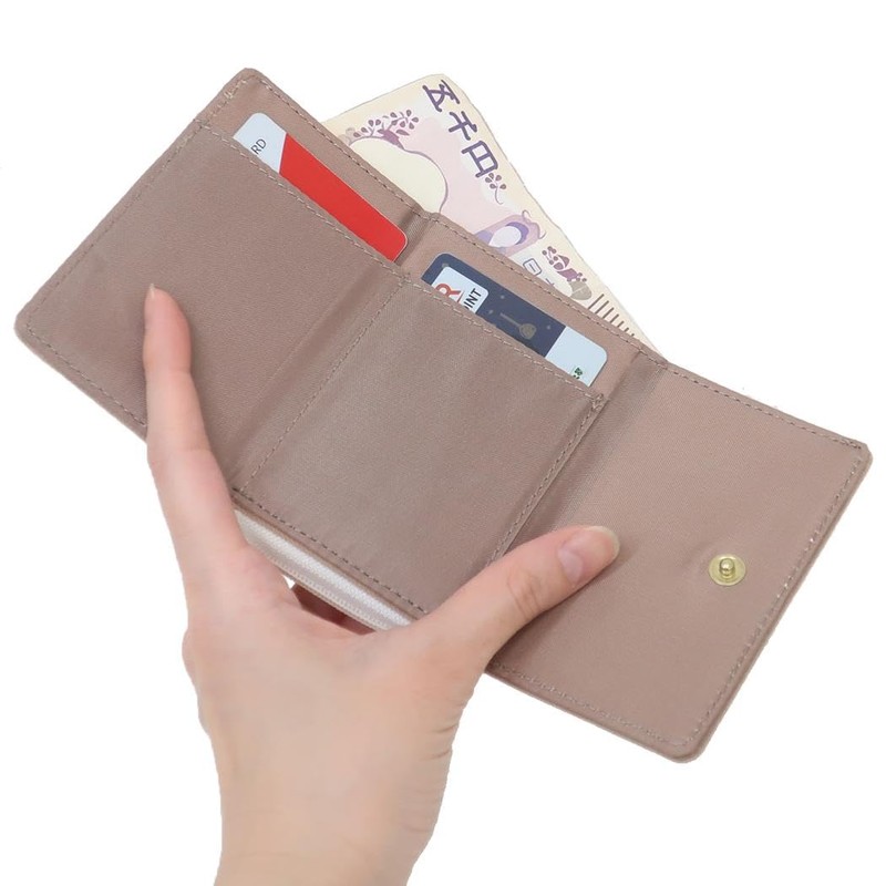 Snoopy Zip Trifold Wallet Blue Appliques Olaf