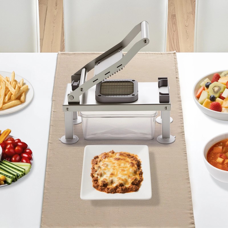 VEVOR Vegetable Chopper Mandoline Slicer All-in-1 Food Veggie Cutter 8