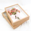 AVORTALK 3D Shadow Box 9X9 Inch 3D ShadowBoxes Dried Flower