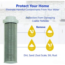 EXPRESS WATER WHP1 Spin Down Sediment Filter, Standard, Bronze