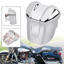 Unbranded Waterfall Style Horn Cover For Harley Road King Electra Street Glide FLHTC FLHTK