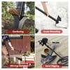 DR.ÖTEK Spade Shovel, Heavy Duty Digging Tool T Handle, Serrated