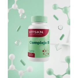 Complejo B Vitamina B1, B2, B3, B5, B6, B12 Skin Vit Premium
