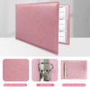 3 Rings Business Check Binder for End-Stub Deskbook Checks with