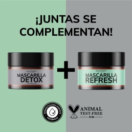 Mascarilla Facial Detox Piel Care