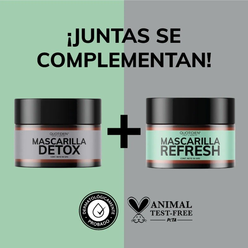 Mascarilla Facial Detox Piel Care