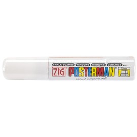 Zig 15mm Posterman Tip Marker, White