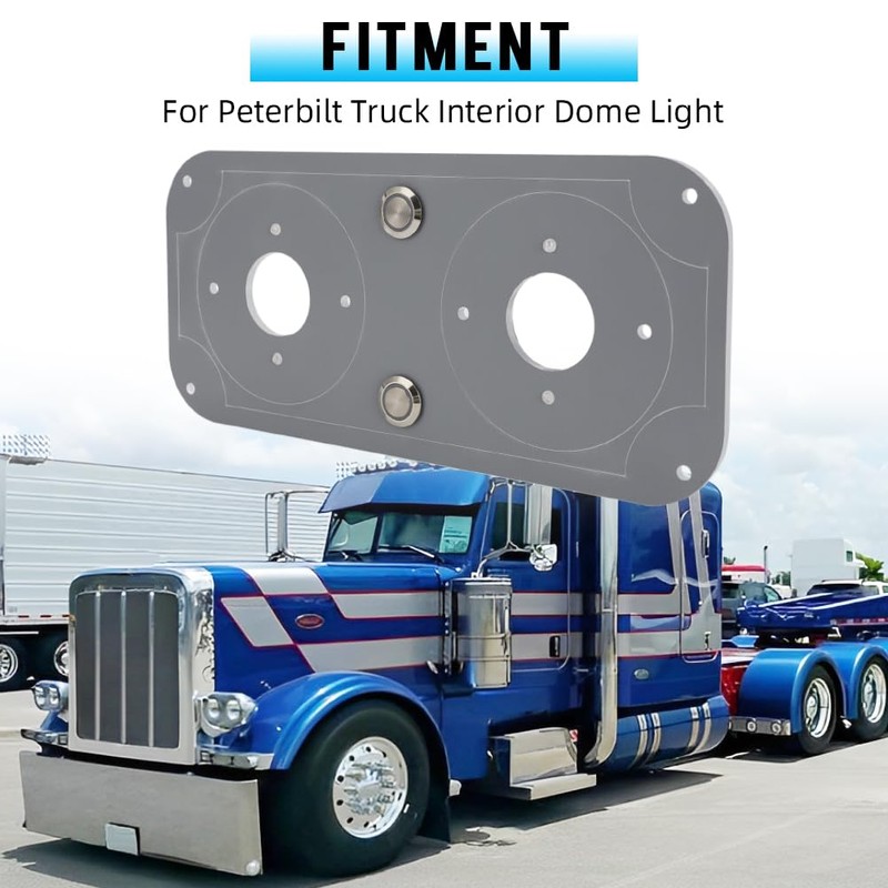 AUTOVIC Interior Light Plate Switch for Peterbilt Truck 359 379