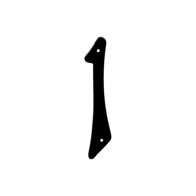 Hillman 841618 Black 4-Inch Nail Die Cast Aluminum, House Number