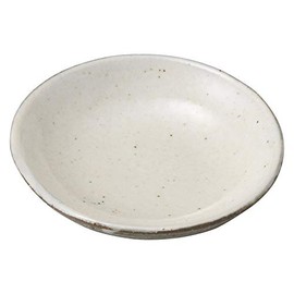 Marui Pottery MR-3-3434 Shigaraki Ware Hephimon Plate, 3.5 inches (9 cm), Kouhiki