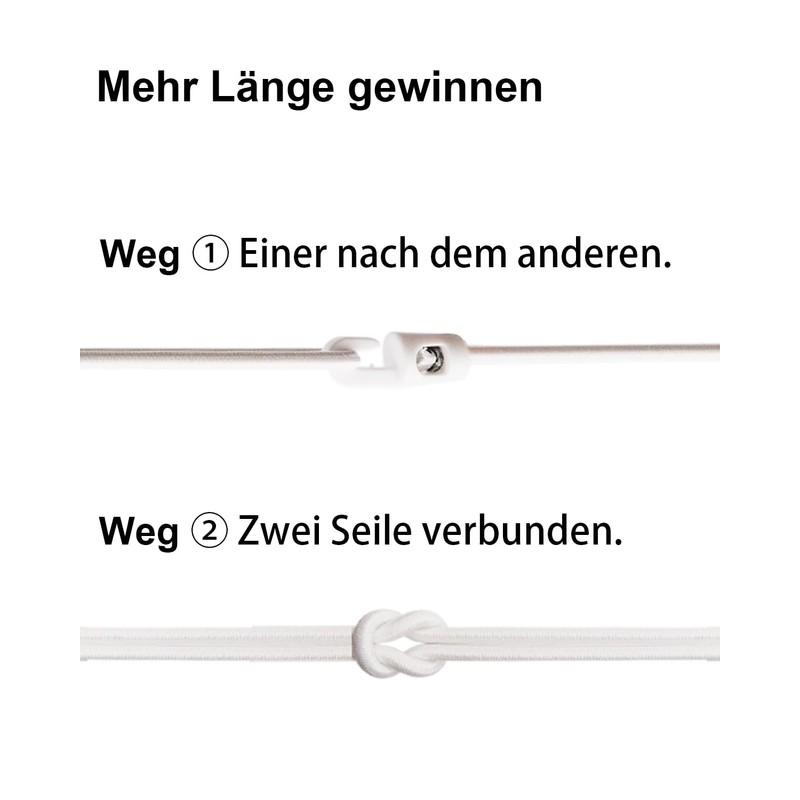 WMZOBH Bungee Cord with Hooks, Pack of 25, Expander with