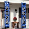 Premium Graduation Banner Class of 2025, Large 71x12in, Congrats Grad