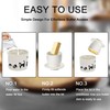 Cat Butter Crock - French Style Ceramic Butter Keeper and