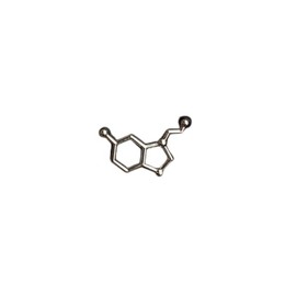 Serotonin pin serotonin lapel pin