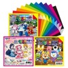 Jonginara 20-Color 100-Sheet Double-Sided Colored Paper Individual Character Pieces (WE3BD37)