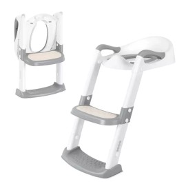 Toddler Potty Training Toilet Seat Foldable Potty Seat w/Steps Ladder Step Stool