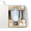 BRITA Glass Water Filter Jug Light Blue (2.5L) Starter Pack