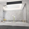 Aipsun 32.6 inch Modern Black Vanity Light Fixtures LED Black