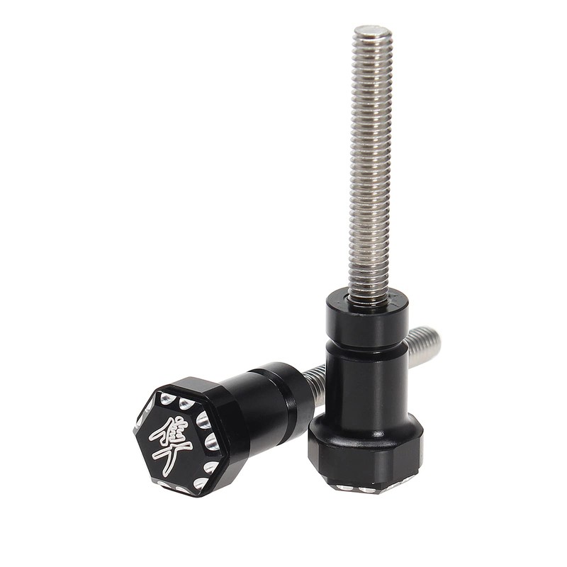 GIDIBII Front Seat Thumb Screws Bolts, Mount Screw Cap Compatible