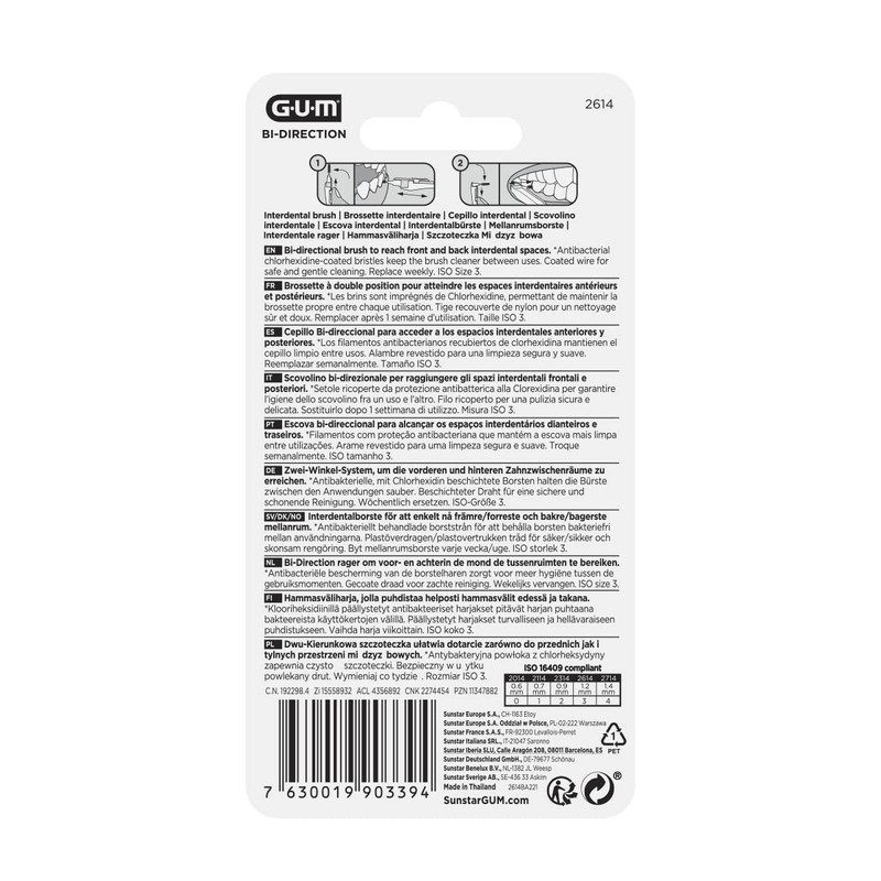 Cep Interdent Gum Bi-Direcc Fino 2614