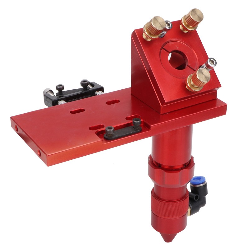 Red Aluminum Laser Head Accessories for CO2 Laser Engraving Machine