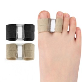 MauSong 2Pcs Toe Separators for Women,Bunion Toe Separators for Overlapping Toes Women Men,Bunion Corrector for Women Big Toe