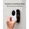 Noorio 3K Doorbell Camera Wireless No Subscription,16GB Local Storage, Motion