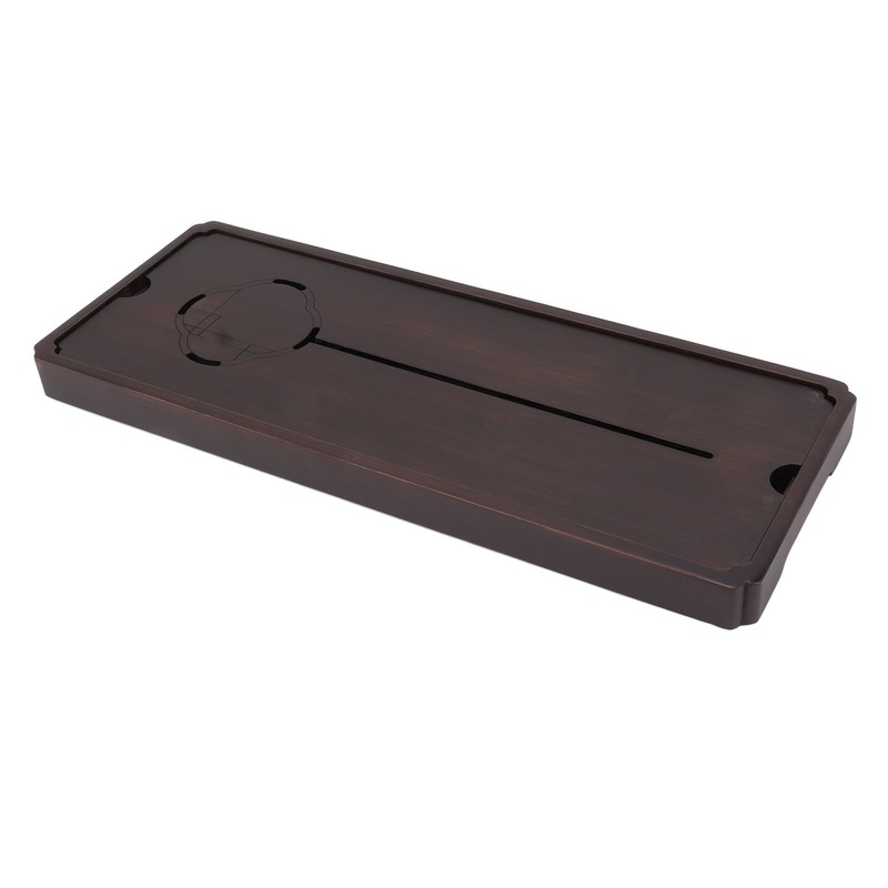 Chinese Water Storage Drainage Tea Tray Bamboo Simple Decorative Robust