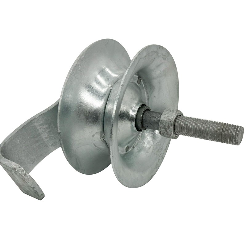 Sliding Gate Rollers 5" Steel Pipe Track Roller Galvanized for