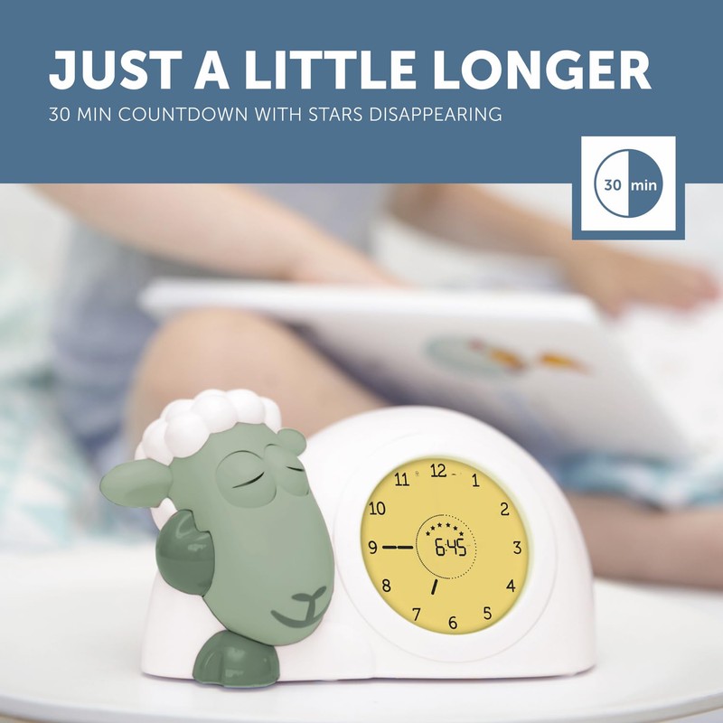 ZAZU Sam The Lamb Watch - Sleep Coach Clock and