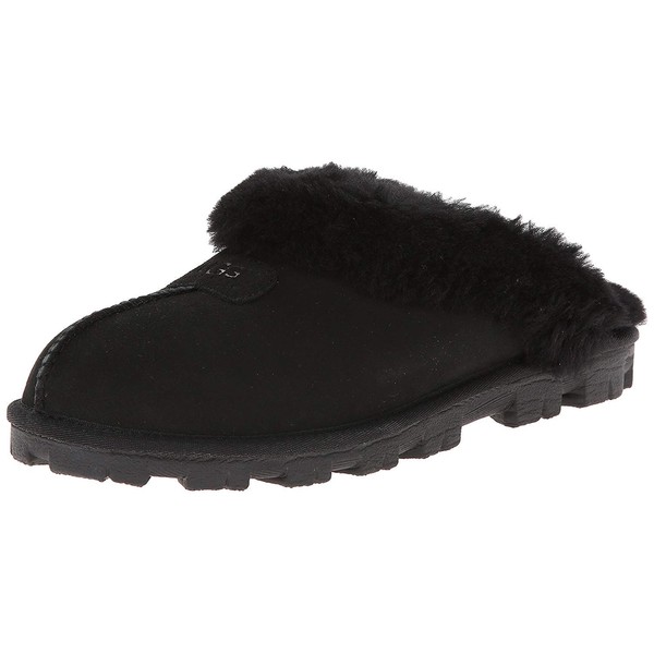 UG COQUETTE 5125 Women's Shearling Sandals, Slippers, Coquette, Black