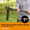 Fiskars 4-Claw Stand Up Weed Puller Tool – Long Handle
