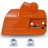 Gubeter 537286301 Chainsaw Clutch Cover with Brake for Husqvarna 455,