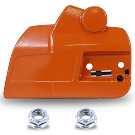 Gubeter 537286301 Chainsaw Clutch Cover with Brake for Husqvarna 455, 460