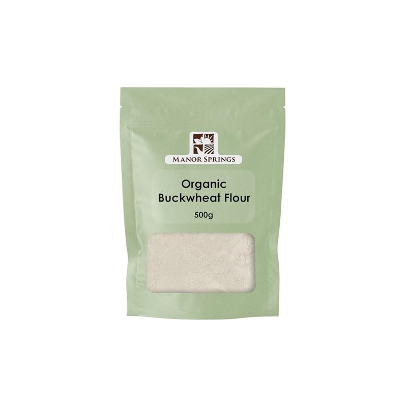 Organic Buckwheat Flour 500g by Manor Springs Organic