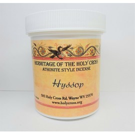 1 oz Hyssop Athonite Style Incense Lavender Amber Vanilla Moss Orthodox