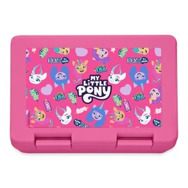 Spreadshirt My Little Pony All Characters Lunch Box, One Size, Pink