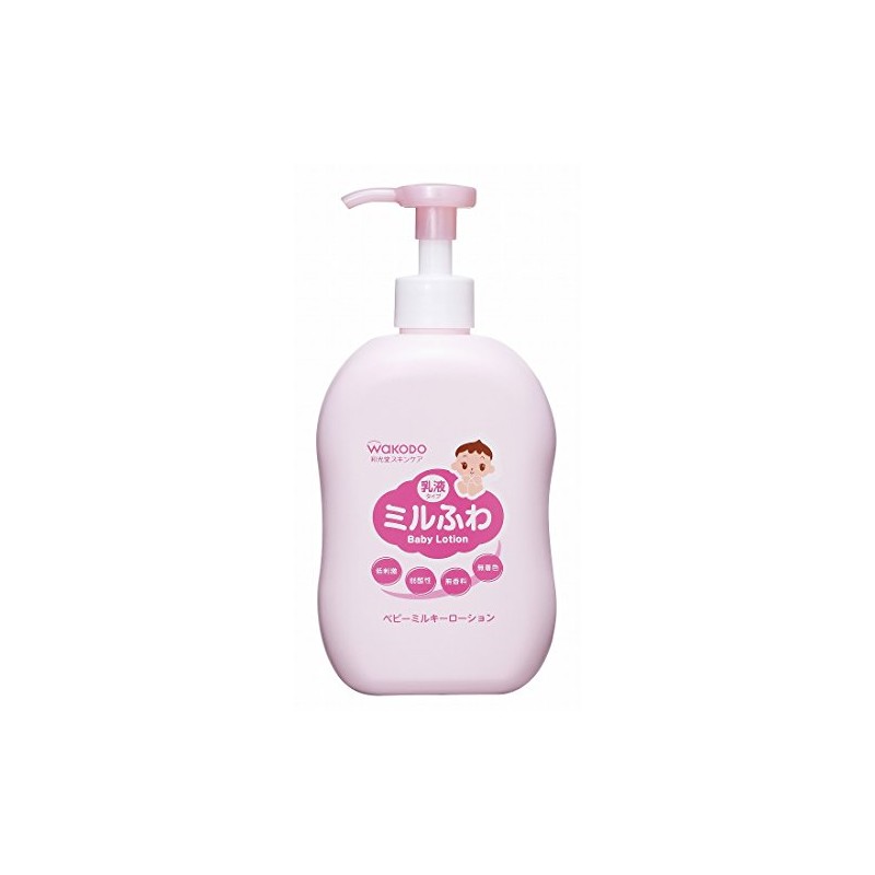 Wakodo Baby Milky Lotion, Pump Type