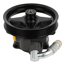 FEIPARTS Power Steering Pump Compatible With 2004-2008 For Ford F-150,2006-2008 For Lincoln Mark LT Car Steering Pump [With Pulley] Replace 20-312P1,2L7Z3A674BARM,