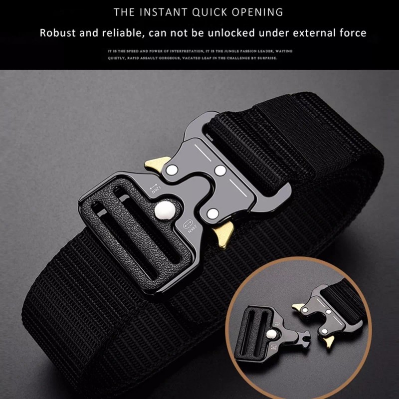 Mack222 Cinturón Táctico Con Bolsa De Cinturón Táctico Y Gancho