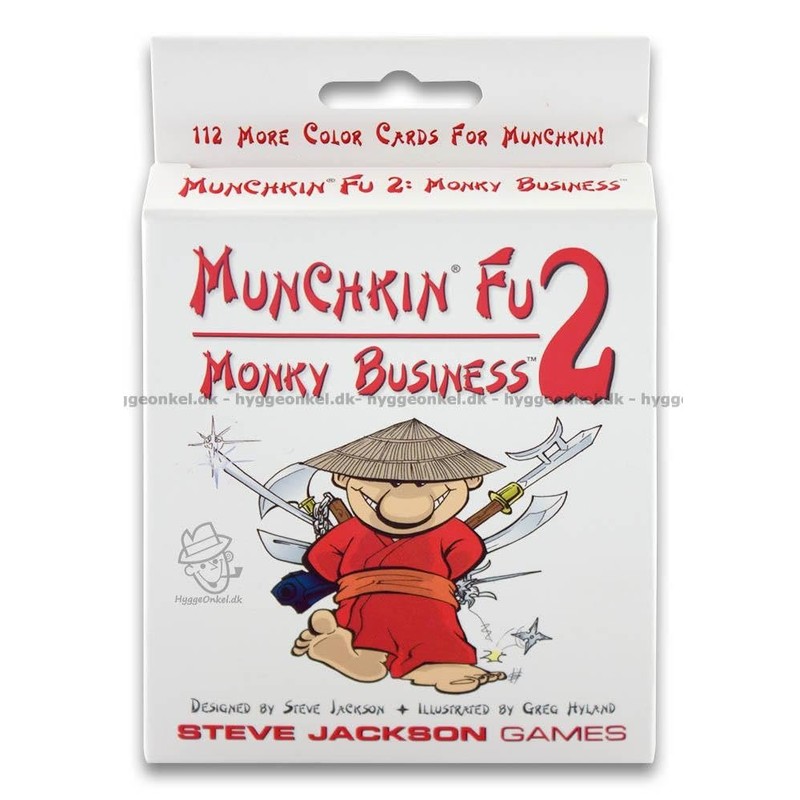 Steve Jackson Games Munchkin Fu 2 Monkey Business Card Game