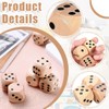 IKOPFLN Pack of 5 Large Wooden Dice 30 mm