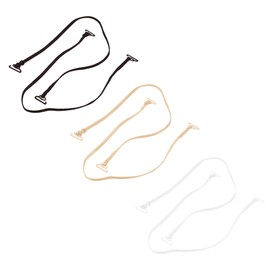 VOCOSTE Bra Straps, Shoulder Straps, Elastic Straps, Adjustable Shoulder Straps, Replacement Shoulder Straps, 3 Pairs