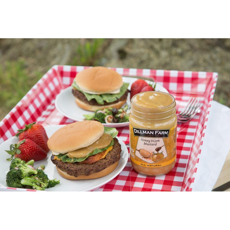 Dillman Farm 3 Piece All Natural Gourmet Mustard Variety Pack