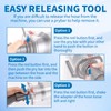 Traceless Dust Brush and Flexible Extension Hose Compatible for Dyson