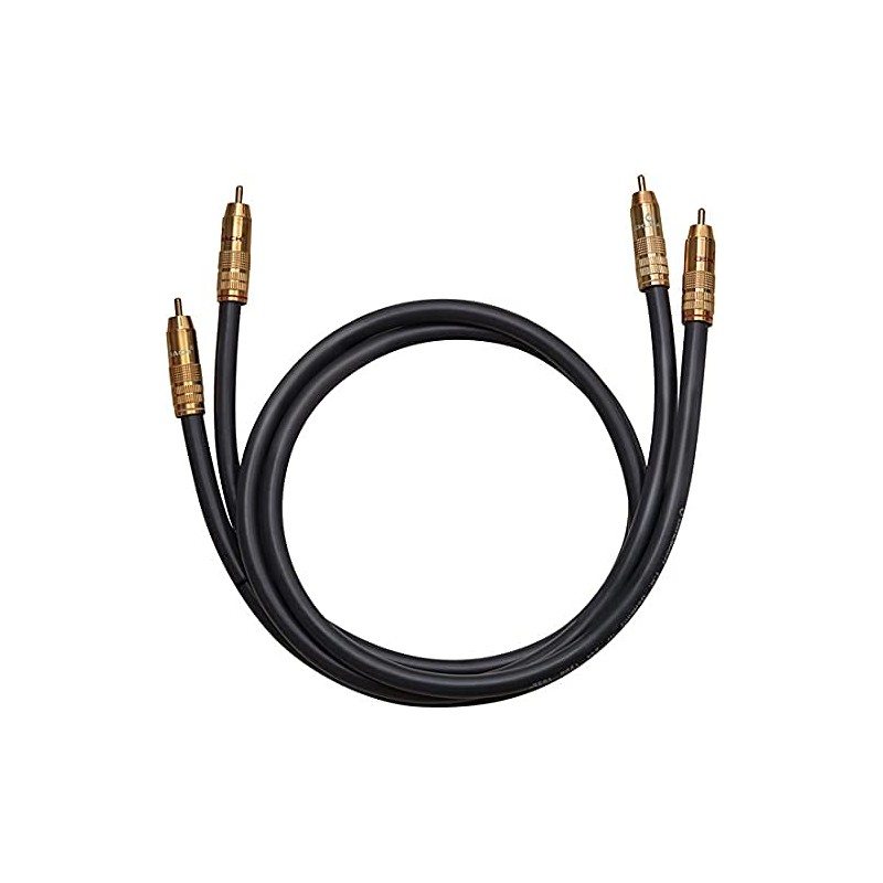 Oehlbach Audio Cable Master Set NF 214 RCA Cable Anthracite